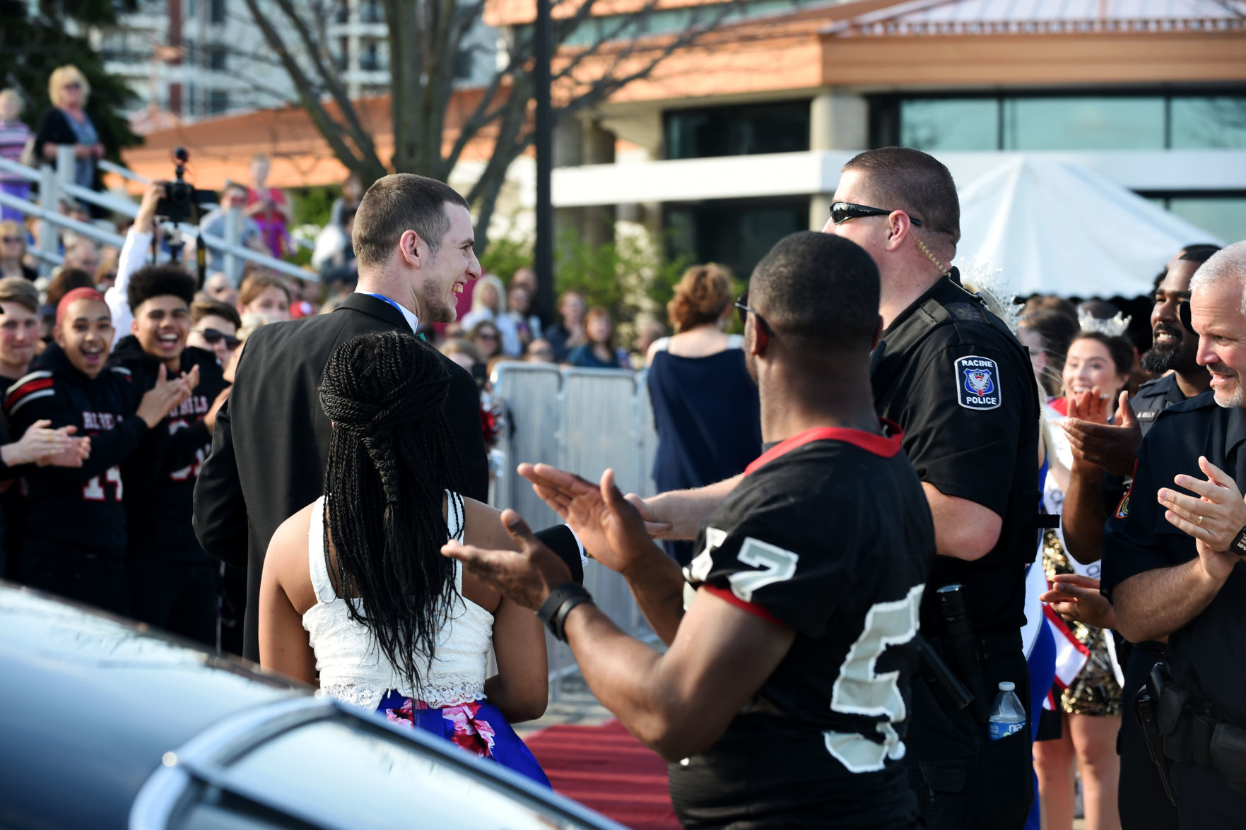 Kevin Klug on the red carpet